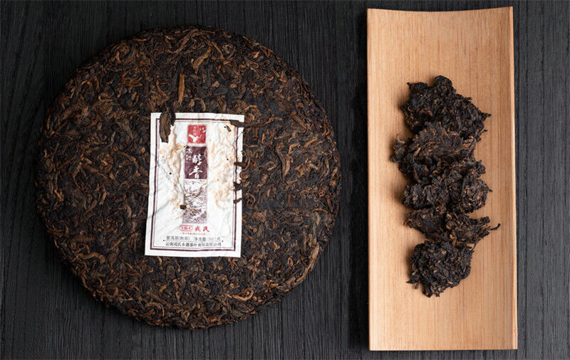 BEST Mengku Rongshi Shu Puer Mu Ye Chun Xiang Pu'er Ripe Pu-erh Tea 357g