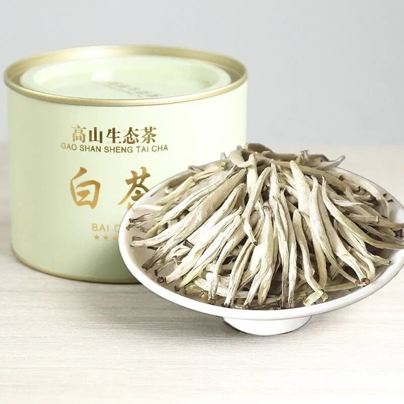 Health  Chinese Premium Silver Needle Fuding White Tea Bud Tea 50g