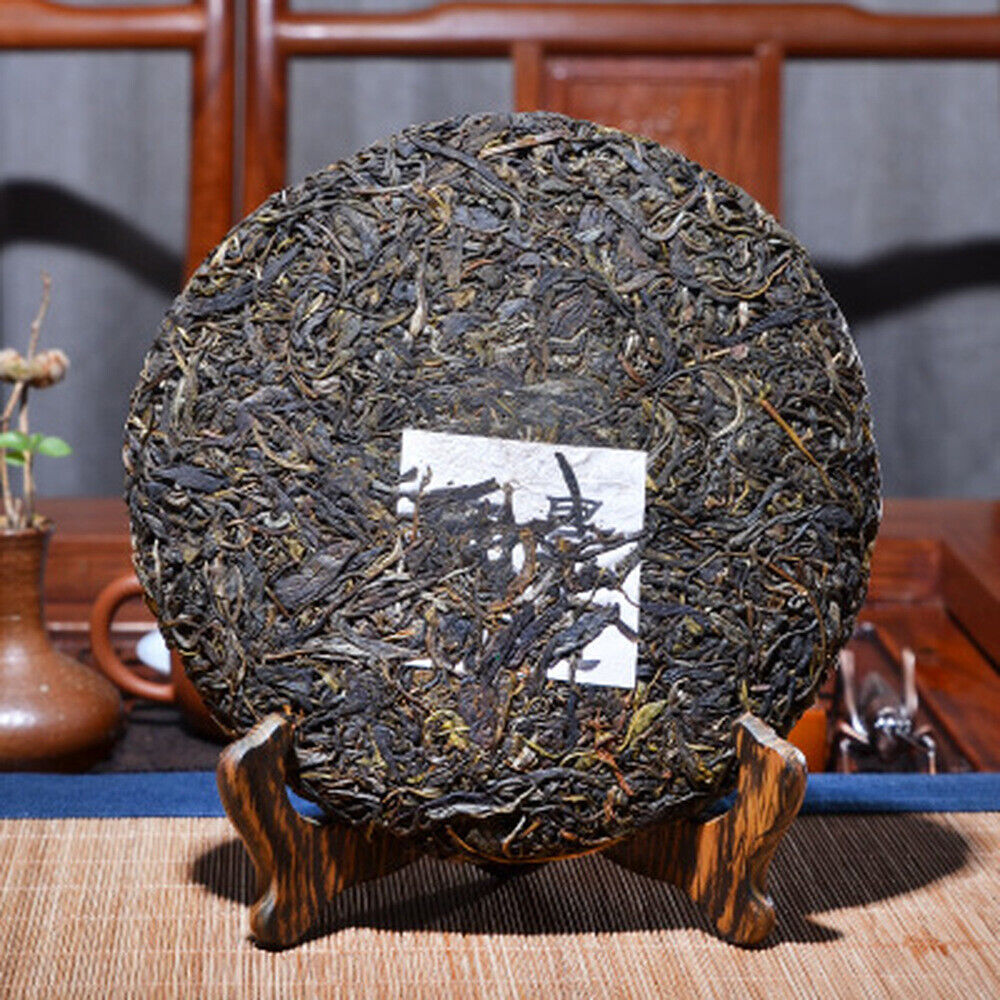 357g Ancestor Organic Jingmai Old Pu-erh Tea Pu'er Raw Tea Cake Puerh Green Tea