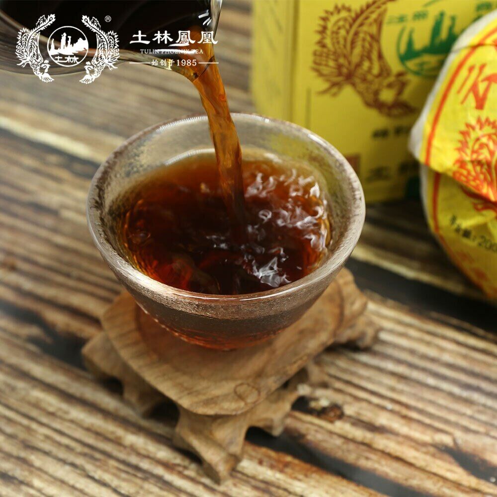TuLin Phoenix Shou Puerh Speciality Tuocha Tea 951 Puer Tea 200g