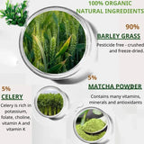 HELLOYOUNG Barley Grass Powder 100%-Pure & Organic,  Pure Organic-Barley new