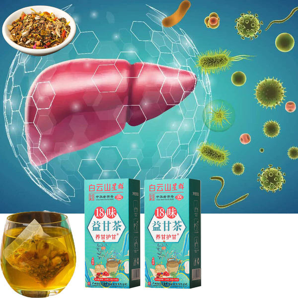 5Box 18 Flavors of Liver Protection Tea Chinese Nourishing Protect Care-Everyday