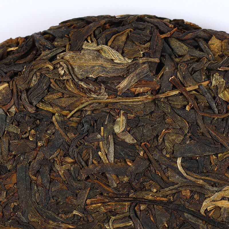 Chinese Tea Pu-erh Big Leaf Green Cake Sheng Pu'er Puer Raw Tea 380g