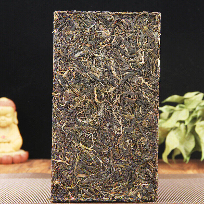 Kong Que Qing Zhuan Shen Puer Tea Brick Peacock Green Brick Raw Puer 1000g