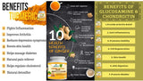 Triple Strength Turmeric Curcumin Capsules with Ginger and Bio pepper 2600mg