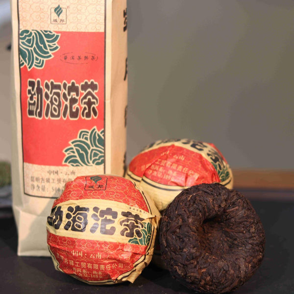 Menghai TuoCha YU BANG Shu Pu Er Yunnan Pu Erh Tuo Cha Ripe Puer 500g