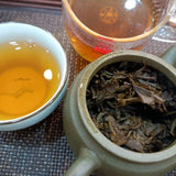 Laomane Arbor Tree Spring Buds Pu-erh Tea Cake 357g Raw Pu'er QiZi Banzhang