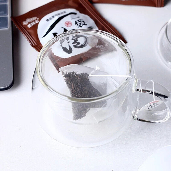 Lao Tong Zhi Ripe Puer Tea Bag Fast Brewing Haiwan Shu Puer Tea 15Bags/Box