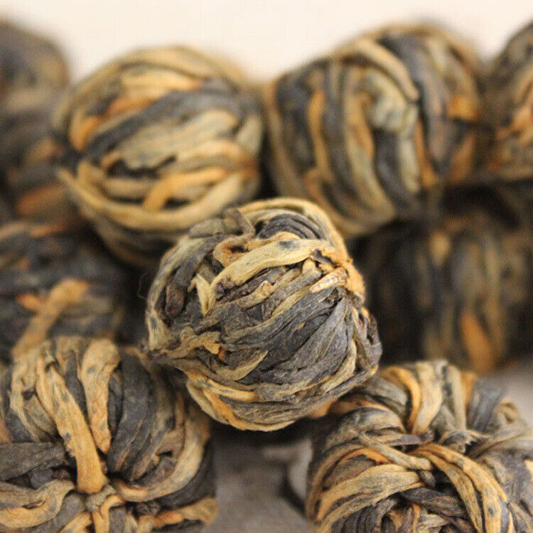 China Yunnan Dianhong Dragon Pearl Dian Hong Handmade Black Tea Gold Pearl 250g Main image