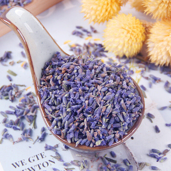 Lavender Flowers, Organic French BULK | Dried Culinary Buds | Food Grade