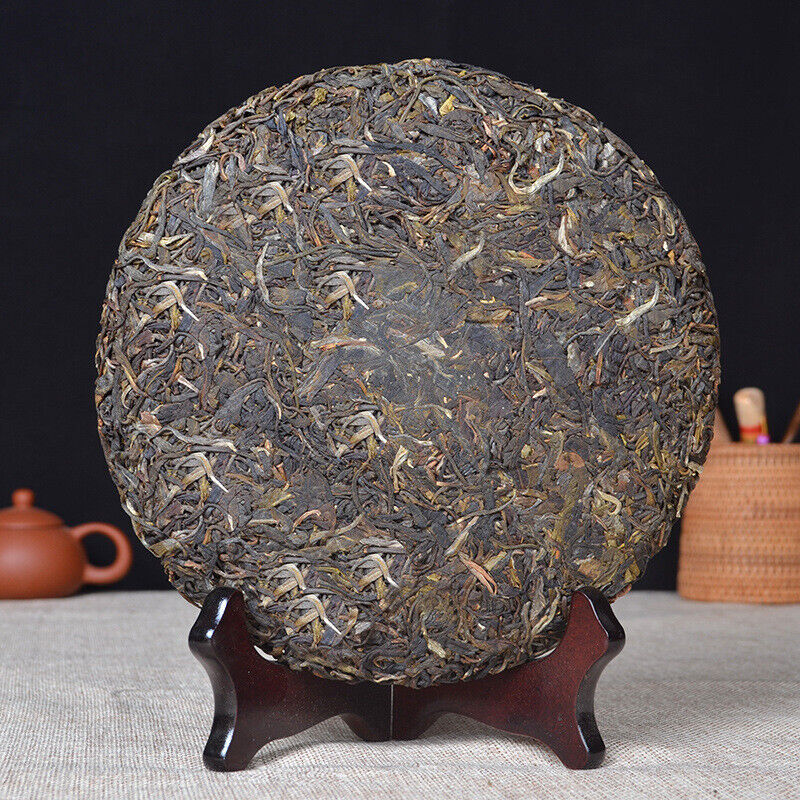 Mengku The More Old The More Fragrant Pu'er Tea 357g Puer Raw Tea Cake Shen