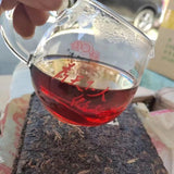 1000g Yunnan Old Puerh Ripe Tea Brick Ke Yi Xing 2004 Aged Pu-erh Tea Pu'er Tea