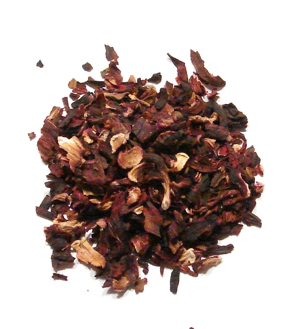 Organic Hibiscus Tea - 2 Pounds - Cut and Dried Herbal Caffeine Free "Jamaica"