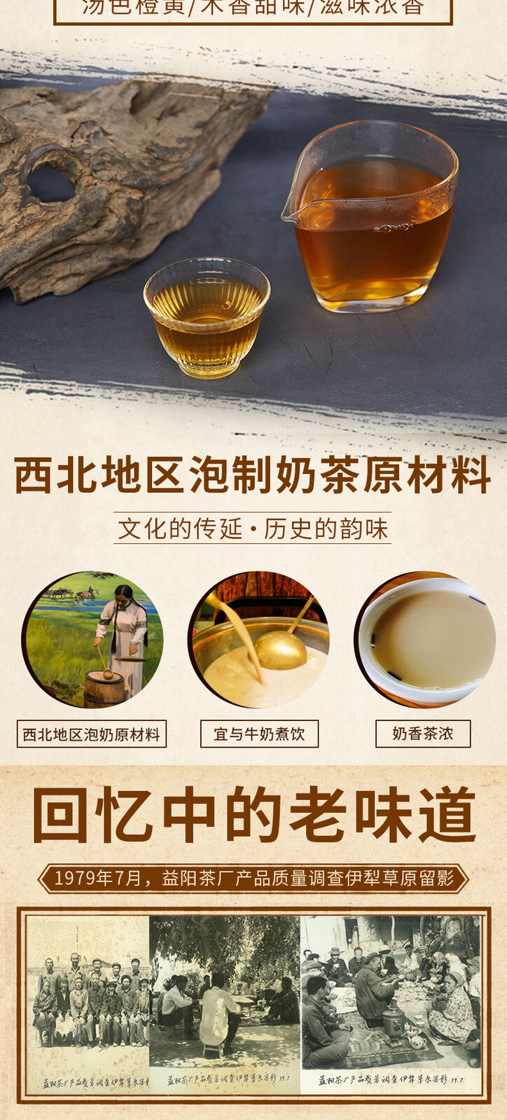 Hunan Fu Tea Fucha Special Made Yiyang Anhua Dark Tea Hei Cha Fu Brick Tea 300g