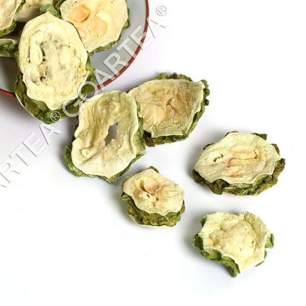 HELLOYOUNG Premium Bitter Gourd Tea Melon Dried Kugua Slices Gohyah Herbal Loose