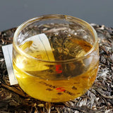 Yunnan Raw Puerh Tea Iceland Pu-erh Raw Tea Cake Big Leaves Pu'er Green Tea 357g