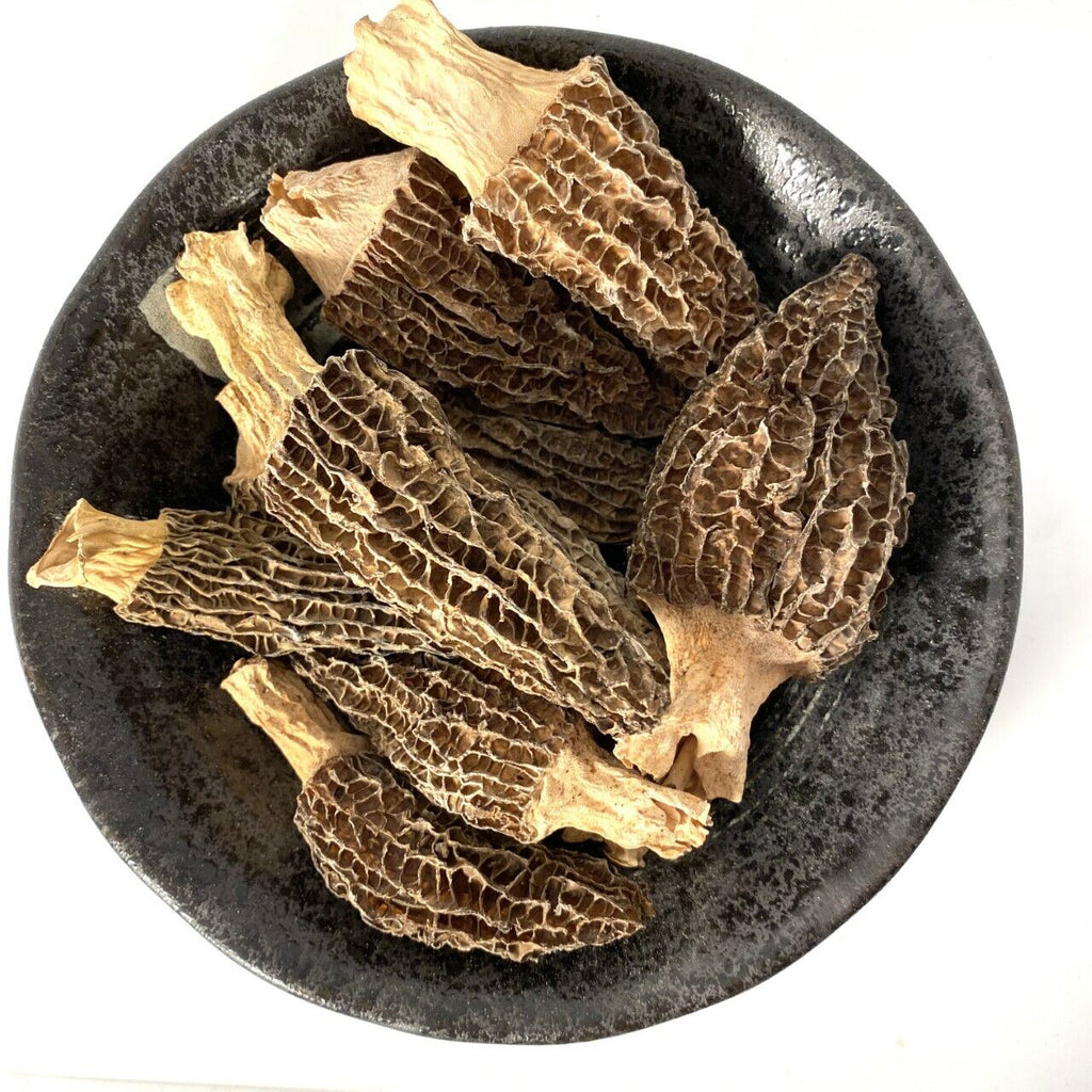 90g - 150g Dried wild morel mushrooms, wild morels