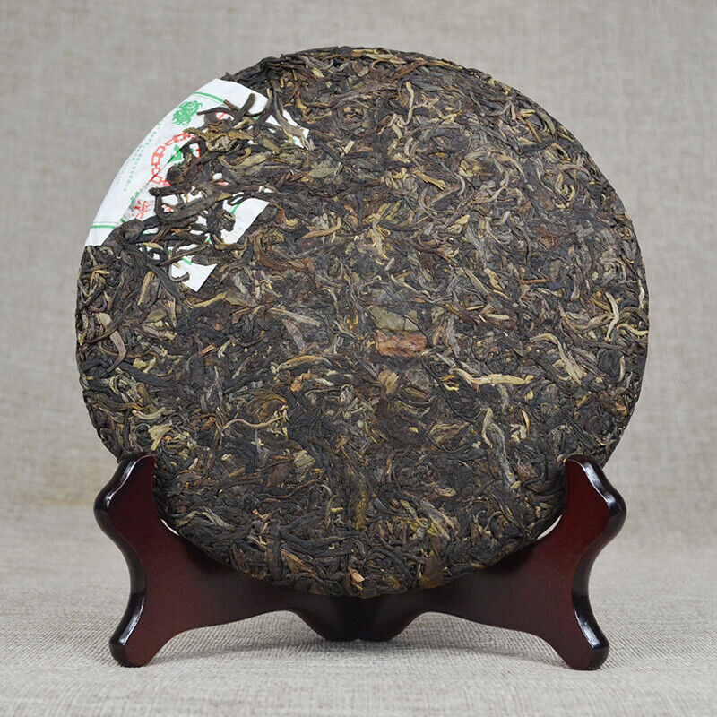 Chinese Tea Zhongcha Zodiac Pig Puer Green Cake Pu-erh Pu'er Raw Tea 357g