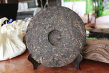 Yunnan Tong Qing Hao Yiwu Mt. Old Tea Ripe Puer Cooked Puerh Tea Cake 357g