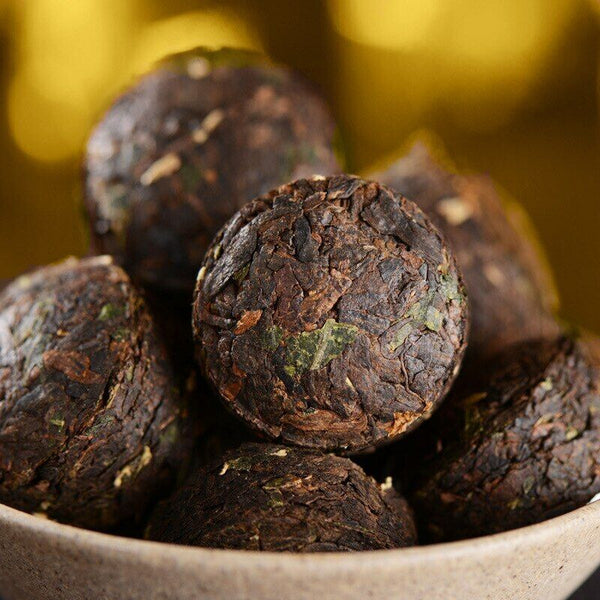 Pu-erh Ripe Glutinous Rice Fragrant Xiao Tuo Tea MINI TUO CHA Tuocha Puer