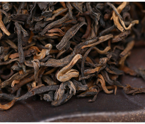 Anning Haiwan Tea  Arbor Old Pu'er Special Grade Loose Ripe Puer Tea 100g