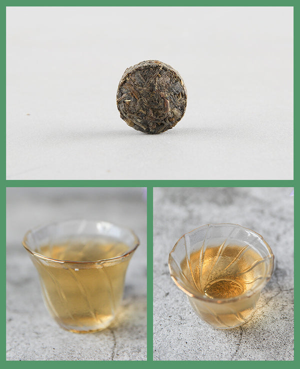 WEI TUO Cha Yunnan XiaGuan Mini Tuocha Raw Puer Pu Er Sheng Health Tea 200g Bag