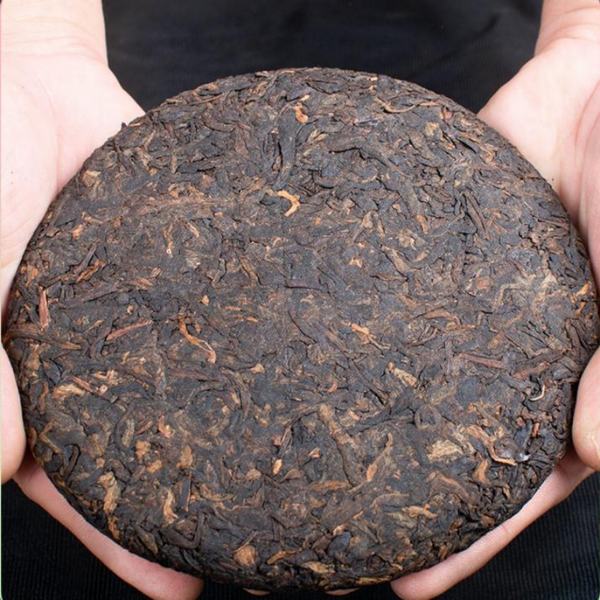 357g Yunnan Ripe Puerh Tea Jingmai Mountain Pu-erh Cooked Tea Cake Old Pu'er Tea