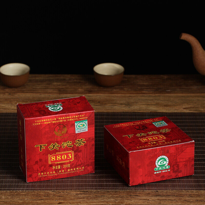 Xiaguan Tuocha 8803 YIWU Mt.Old Tree Green Puer Tea Raw Pu'er 200g Box