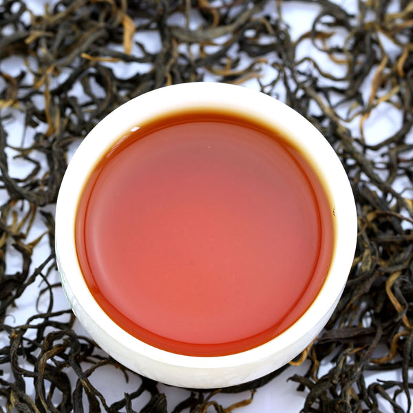 TeaHELLOYOUNG Yunnan Black Tea Fengqing Dian Hong Dianhong Chinese Golden Bud Loose