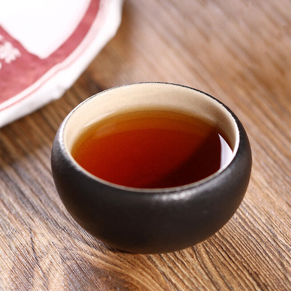 Year 9978 Batch 211 Haiwan Ripe Pu'er Tea Old Comrade Shu Puer Tea 357g