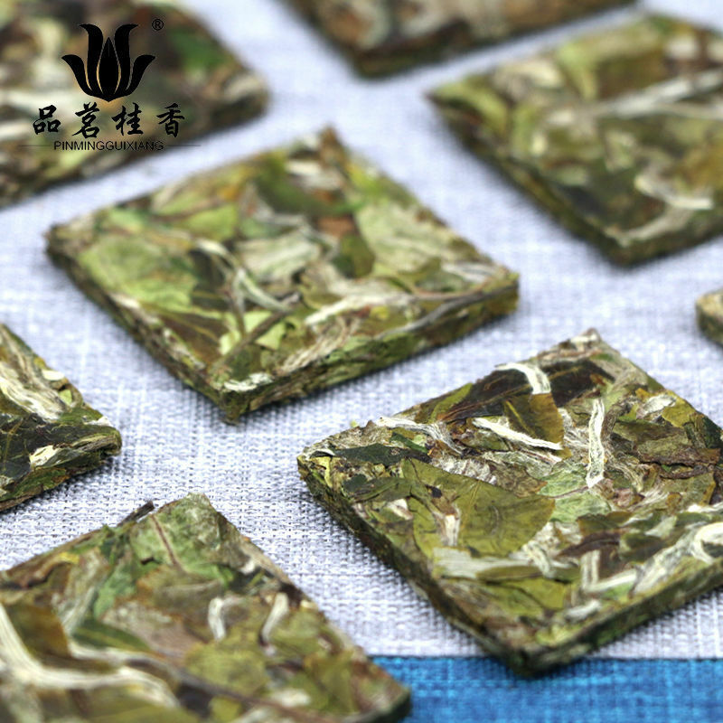 100g Biscuit Small Square Brick  Chinese Fuding White Tea White Peony Bai Mu Dan Secondary image