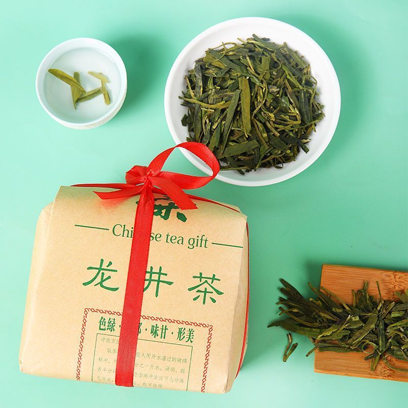 Yuqian XinChang LongJing Tea Fresh Dragon Well Long Jing Green Tea 250g Bag Main image