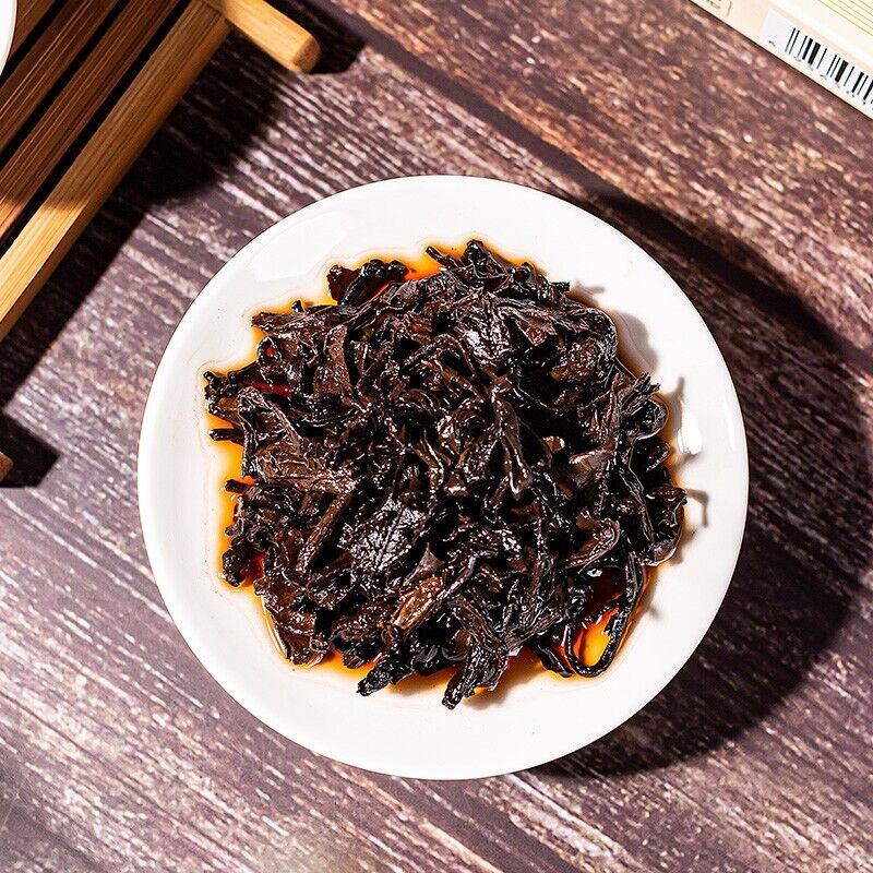 China Tea Yunnan 7581 Ripe Puer Tea Brick Shu Pu-erh Tea Brick 250g Box