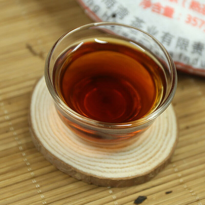 LaoTongZhi Ripe Puer Badashan Second Batch Shu Pu Er Yunnan Tea 357g
