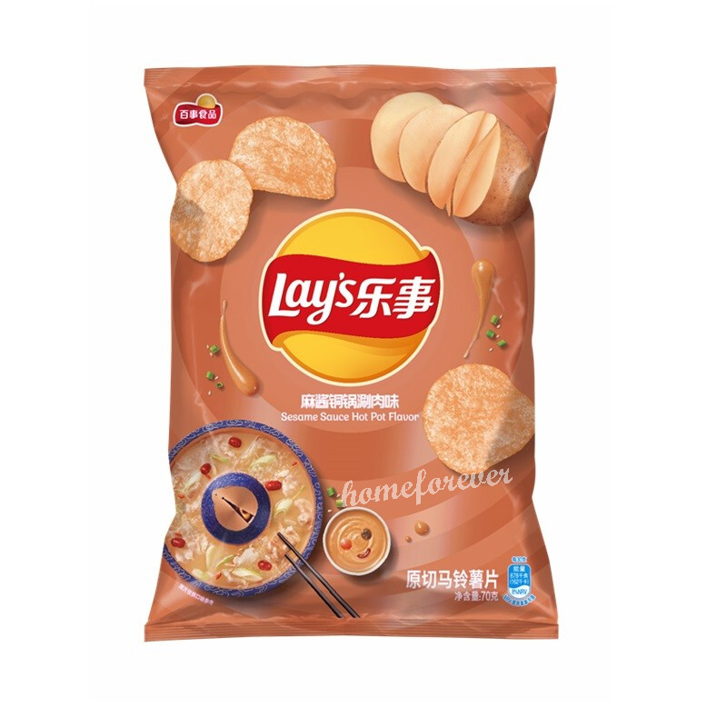 Lay's Potato Chips Leshi Shupian with Various Flavors 乐事薯片 多种口味