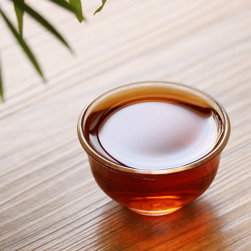 High Mountain Arbor Materials Xiaguan FT7573 Puerh Puer Ripe Tea Cake 357g