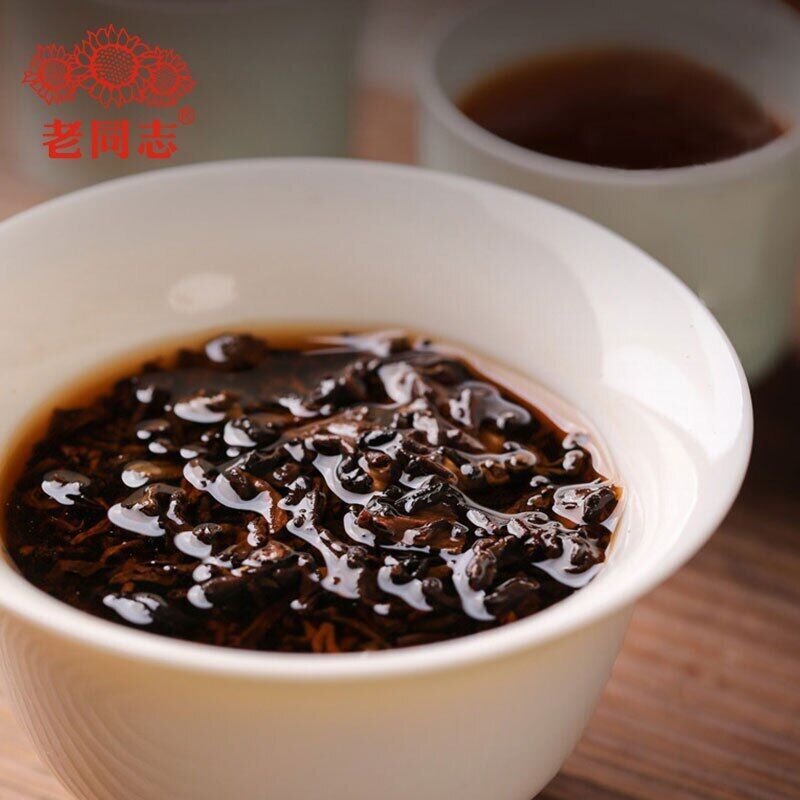 Haiwan Shu Puerh Tea Specialty Batch 221 Ripe Puer Chinese Tea Cake 400g