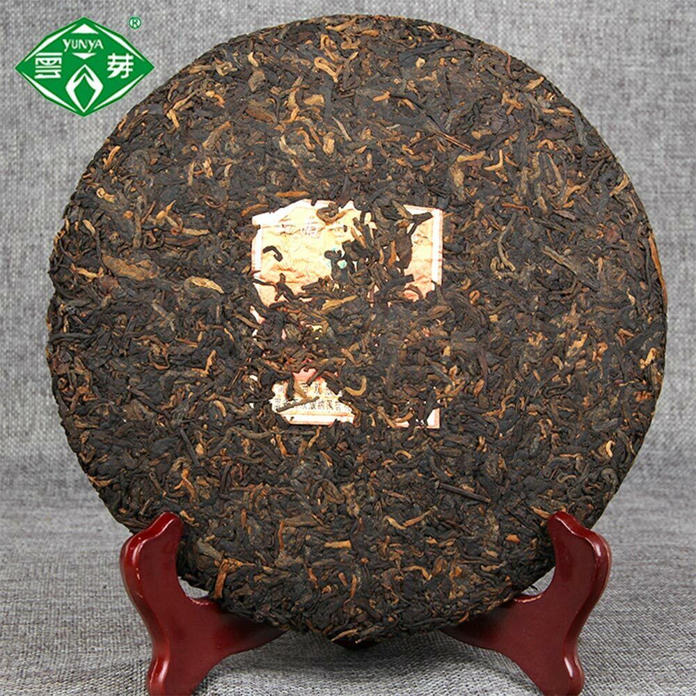 Puwen YUNYA Puer Ripe Pu-erh "Phoenx" Feng Bing Shu Puerh Tea Cake 400g