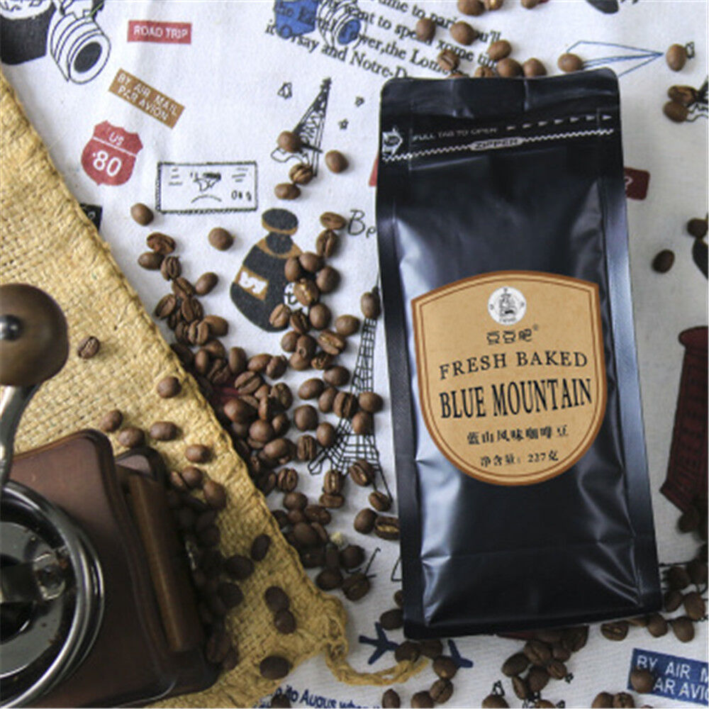 100% Jamaica 227g Blue Mountain Coffee Beans Jablum Golden Peacock Secondary image