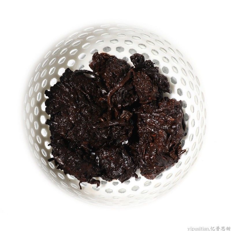 LAO CHA TOU ZHUAN Qian Shan Ye Yunan Puer Tea Pu'er Ripe Tea Brick 250g/8.8oz