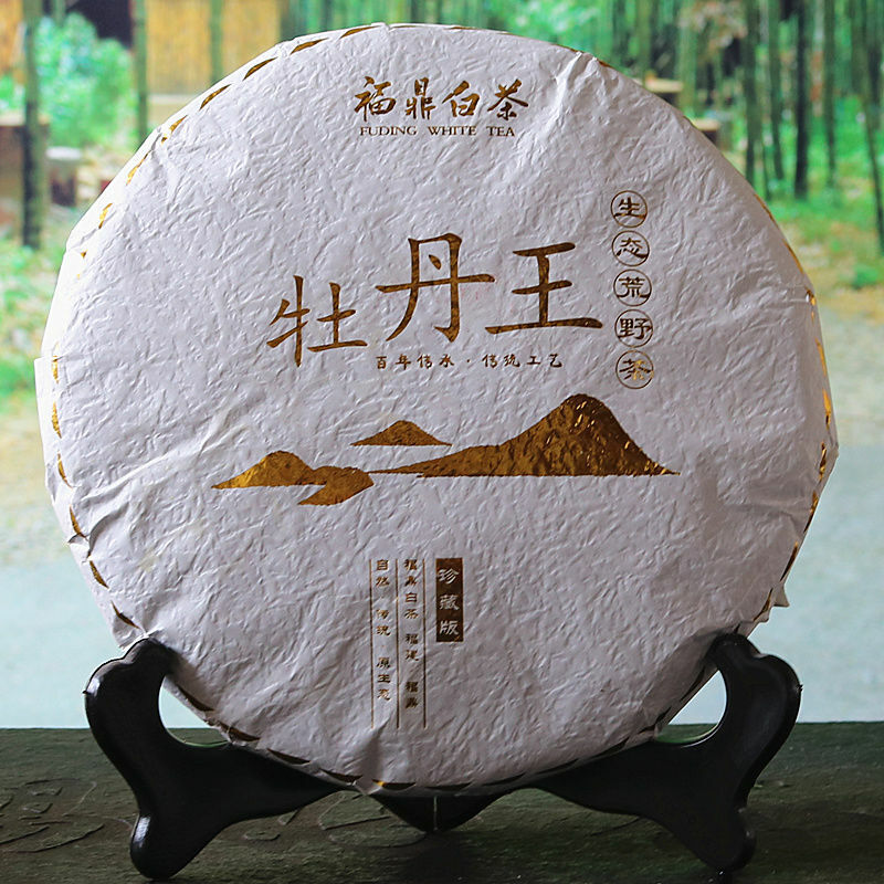 Chinese White Tea Bai Cha Cake Fuding White Peony White Tea Peony King 300g Secondary image