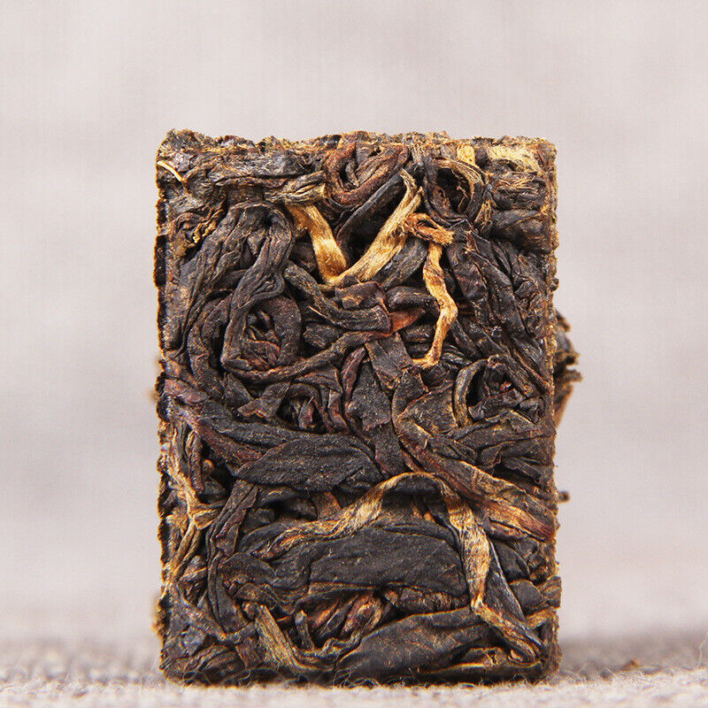 TeaChina Yunnan Dian Hong Gold Tea Brick DianHong Kungfu Black Tea Mini Brick