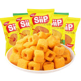 50g*3bags Nabatl siip bite size Cheese flavored Corn crisp Puffed snack 奶酪味玉米酥