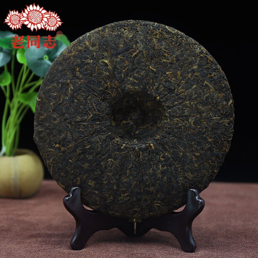 Haiwan Pu Erh Cha Batch 131 Old Comrade Specialty Ripe Pu'er Tea Cake 400g