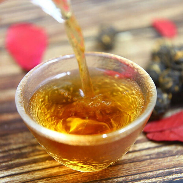 TeaYunnan Ancient Trees Golden Pearl Dian Hong Chinese Black Tea 100g