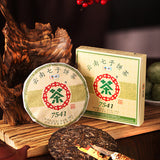 2021 CHINA TEA Puer Raw Puerh Tea 7541 Classic 150g ZhongCha Liushan Tea Boxed