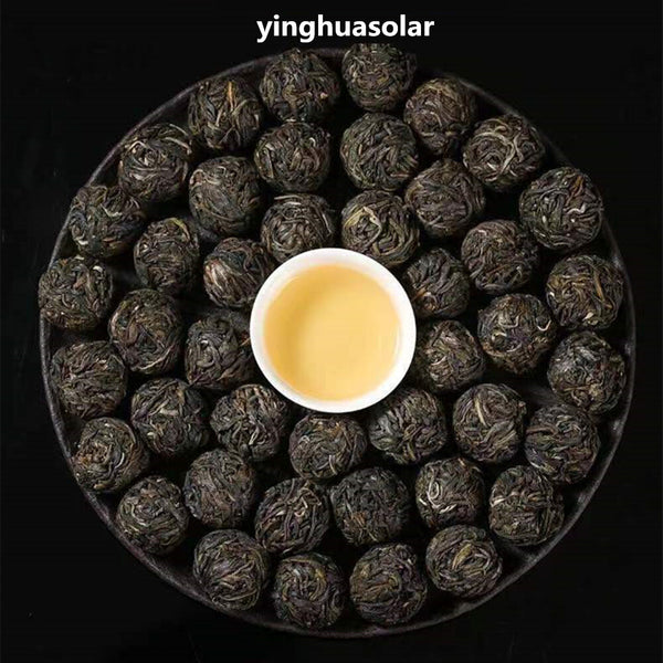 冰岛五寨冰岛龙珠古树普洱茶bingdao Pu'er Tea小沱茶 生普洱早春小粒装云南茶叶 Natural Health China Tea 柔香清甜天然健康