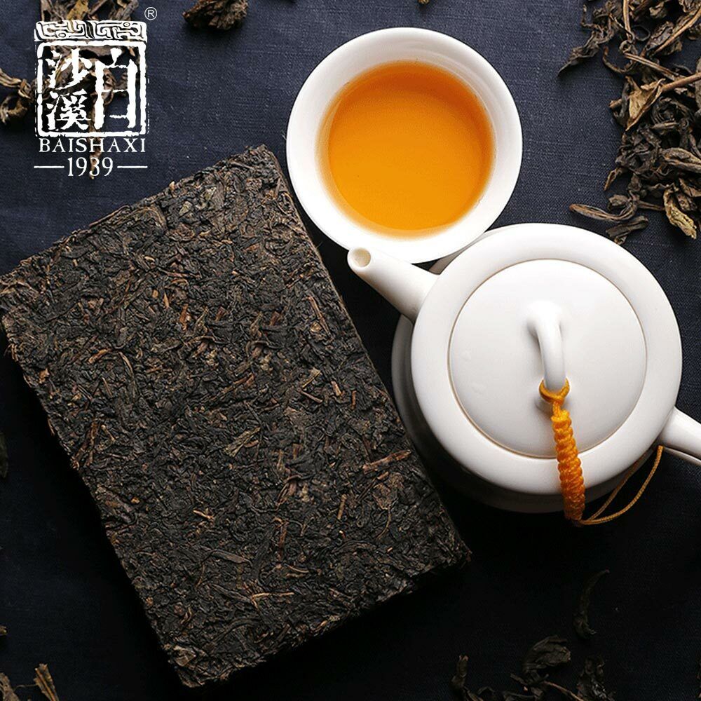 Anhua Baishaxi / Yupin Fucha Classic 1953 Dark Tea Brick Tea 318g