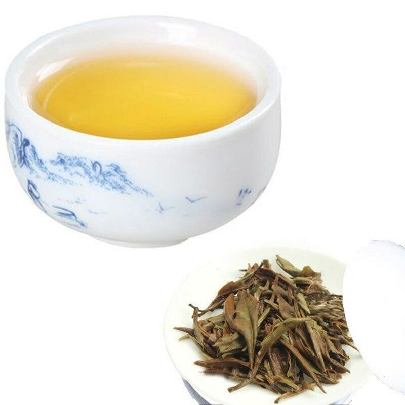 Chinese White Tea Bai Cha Cake Fuding White Peony White Tea Peony King 300g