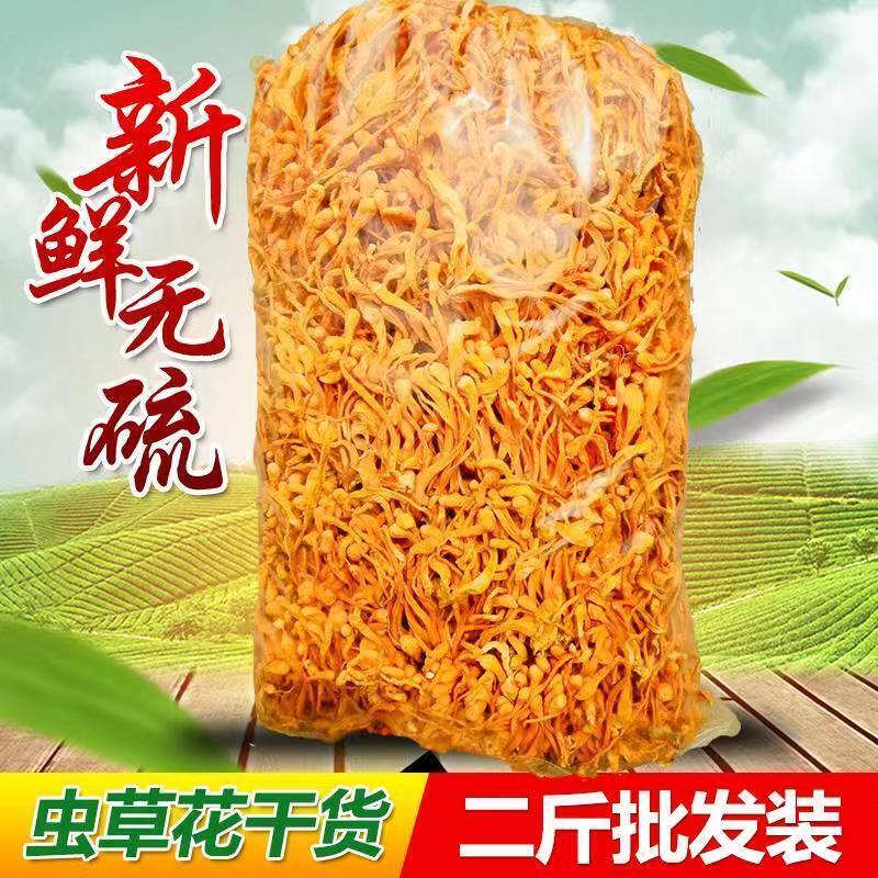 Premium Jin Chong Cao Mushroom Cordyceps Militaris Fungus Herbal Tea 500g/1.1LB Secondary image